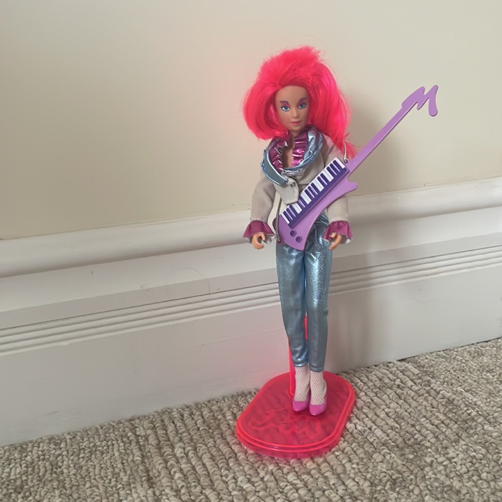 Vintage 1985 Jem and the Holograms Kimber Doll Truly Outrageous